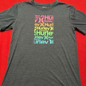 Hurley Rainbow One and Only Box Logo Youth Shirt XL